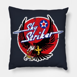 SkyStriker Tail Art Pillow