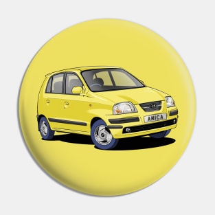 Hyundai Amica/Atoz in Tweety-Yellow Pin