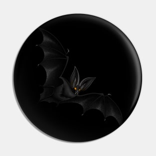 Flying bat Pin