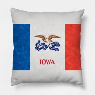 State flag of Iowa Pillow