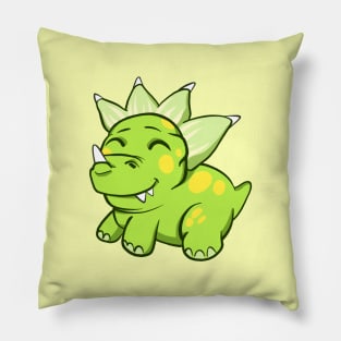 Little Triceratops Cute Dinosaur Children Fun Pillow