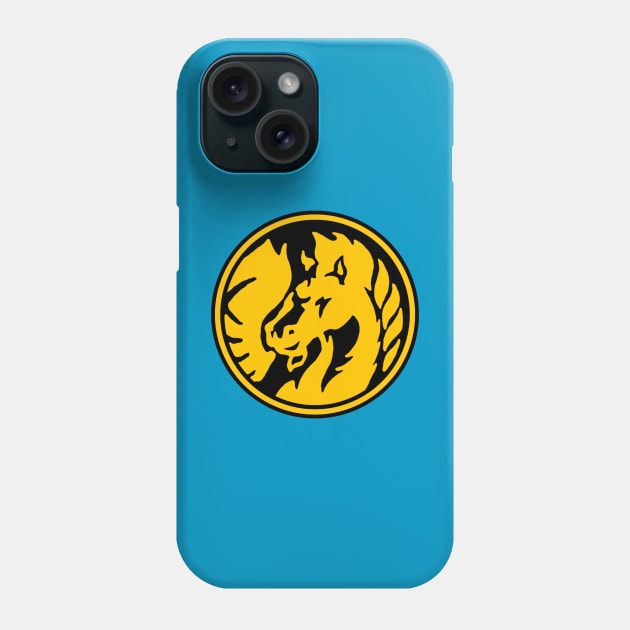 Tenma Thunderzord Coin Phone Case by Javier Casillas