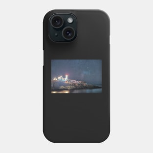 Starry Sky of the Nubble Light in York ME Cape Neddick Phone Case