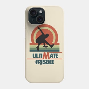 Ultimate Frisbee Sunset Phone Case