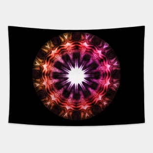 Star Wheel Mandala Tapestry