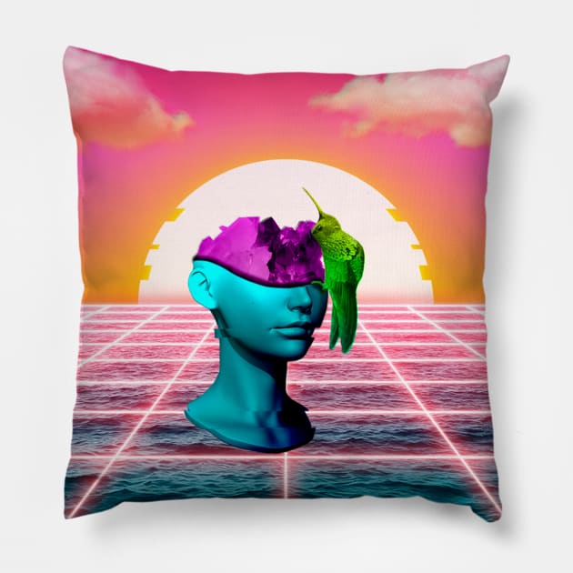 L O R O M I P S U M Pillow by El Dogo