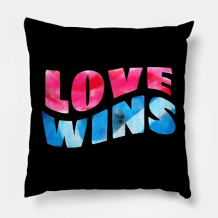 LOVE WINS Pillow