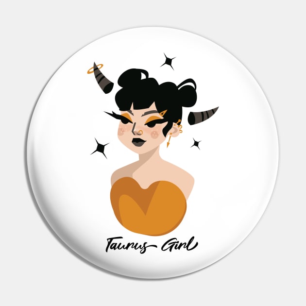 Taurus Astrology Horoscope Zodiac Birth Sign Gift for Women Pin by xena