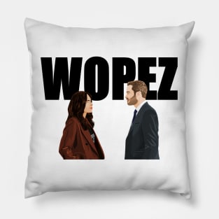 WOPEZ (black text) | The Rookie Pillow