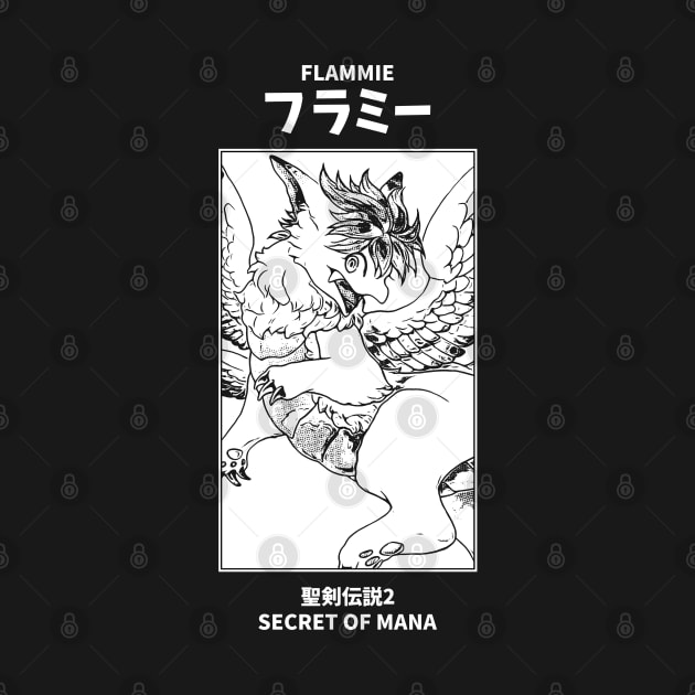 Flammie Secret of Mana by KMSbyZet