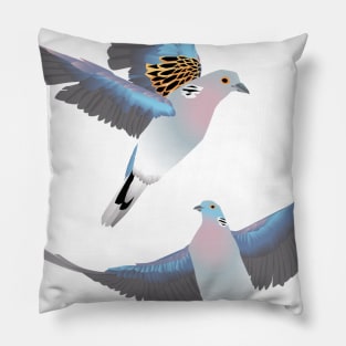 Turtle Doves Pillow