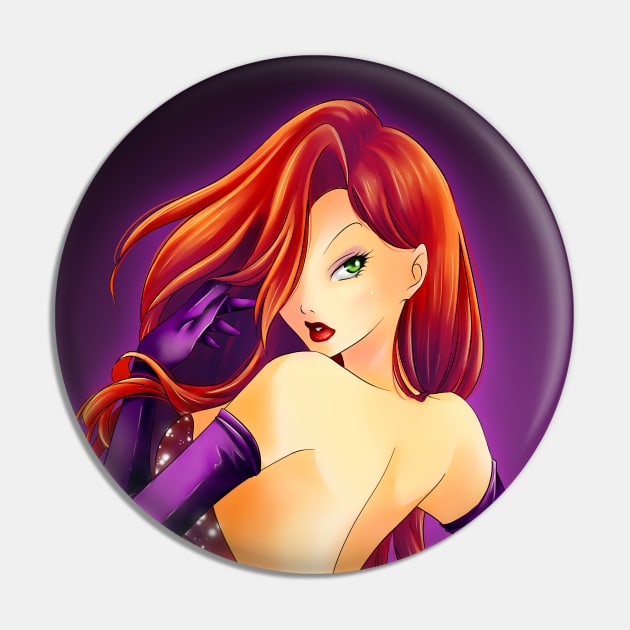 Jessica Rabbit Pin by Carla De Gasperi