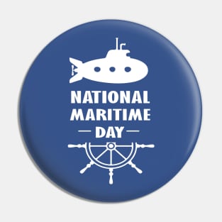 National Maritime Day Pin