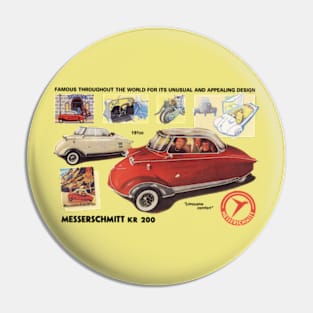 MESSERSCHMITT KR 200 - advert Pin