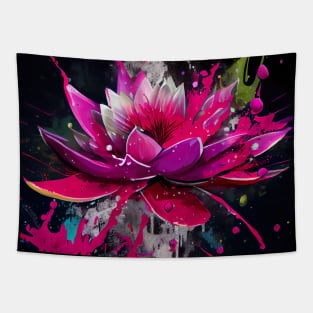 Floral Artwork Designs Tapestry