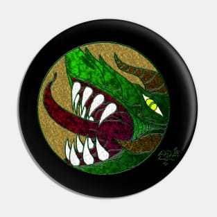 Dragon Roaring Pin