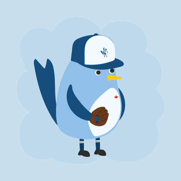 Blue Jays by Loo McNulty Design