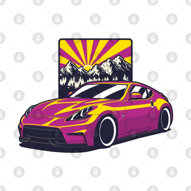 Purple 370z by KaroCars