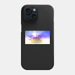 Colorful Sunny Cloudu Sky Phone Case