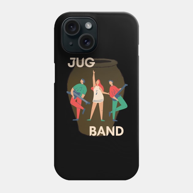 Jug Band Retro Phone Case by PatBelDesign