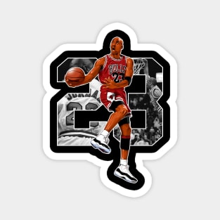 Michael Jordan Basketball Legend Magnet