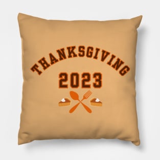 THANKSGIVING 2023 - It's Pie Time! Pillow