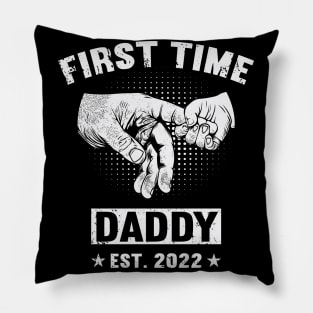 Father's Day 2022 First Time Daddy 2022 Happy Father's Day 2022 Pillow