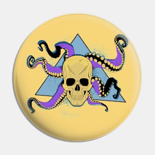 Skulltopus Color Pin