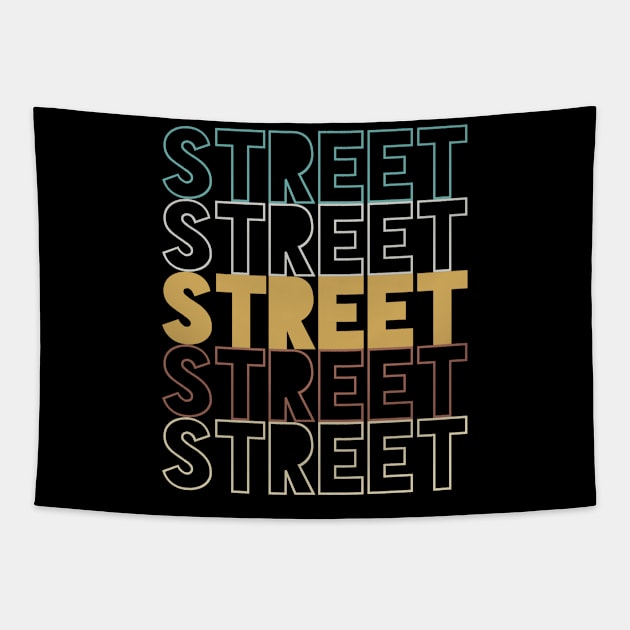 Street Tapestry by Hank Hill