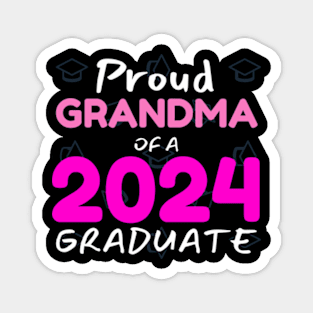 proud grandma of a graduate 2024 gift for grandma Magnet