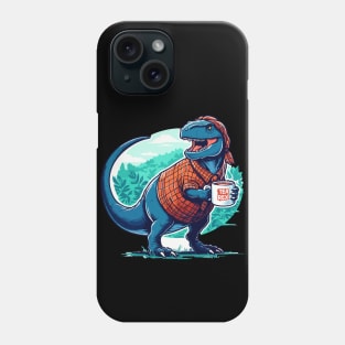 Tea rex break Phone Case