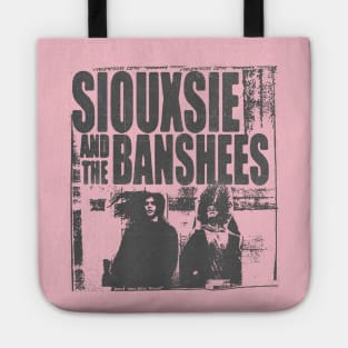 vintage siouxsie and the banshees 70s bootleg Tote