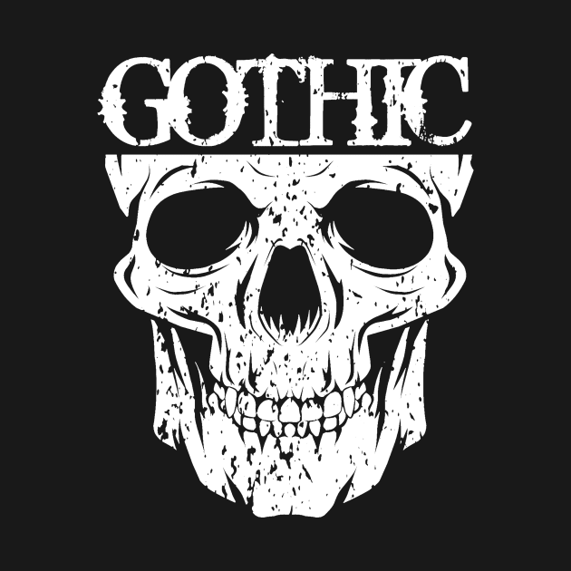 Gothic Skull by Oolong