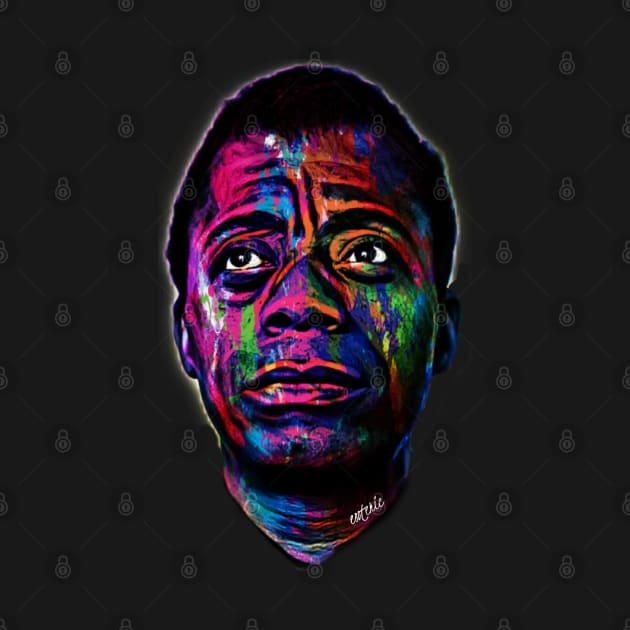 BHM: James Baldwin by Esoteric Fresh 