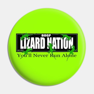 Be Our Guest Podcast Lizard Nation Pin