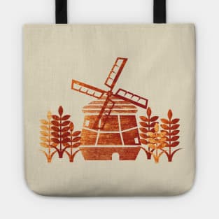 Windmill & Wheat Tote