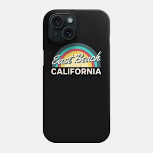 East Beach California Vintage Sunset Phone Case