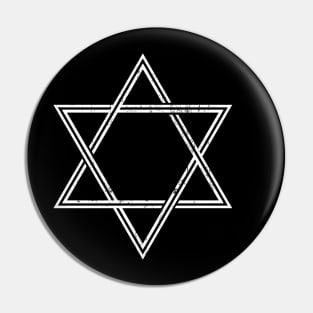 Hexagram Symbol Pin