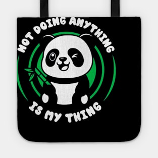 Doing Nothing Tote