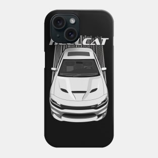 Charger Hellcat - White Phone Case