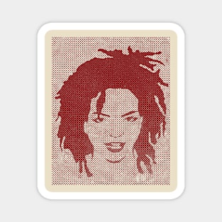 Lauryn Hill Halftone Magnet