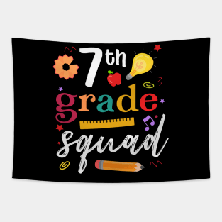 7th Grade Squad Back To School Tapestry