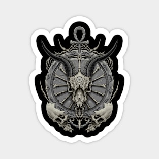 GOAT SKULL Magnet