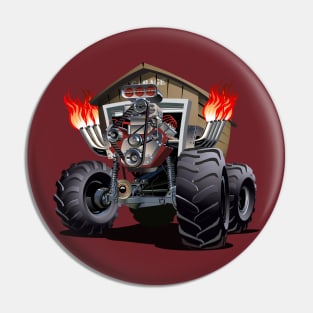 Cartoon Monster Truck Pin