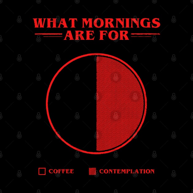 Stranger Things - Coffee & Contemplation Pie Chart by Coffee Hotline