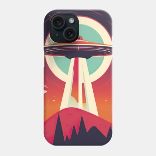 Alien Abduction - Extraterrestrial UFO Encounter Phone Case