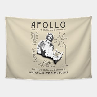 GOD APOLLO Tapestry