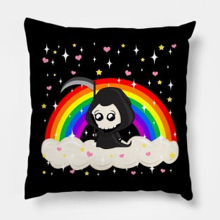 Cute Grim Reaper Pillow