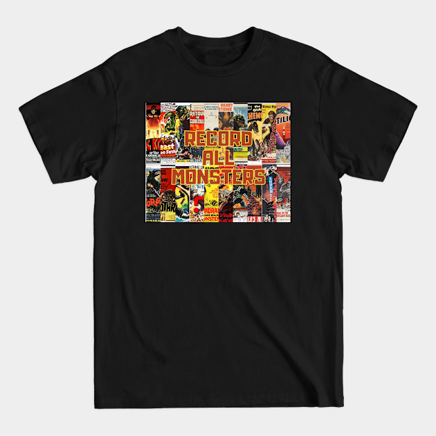 Discover Season 1 Posters - Record All Monsters Podcast - T-Shirt