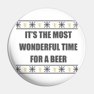 It's The Most Wonderful Time For A Beer Pin